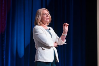 Liz Wiseman speaking