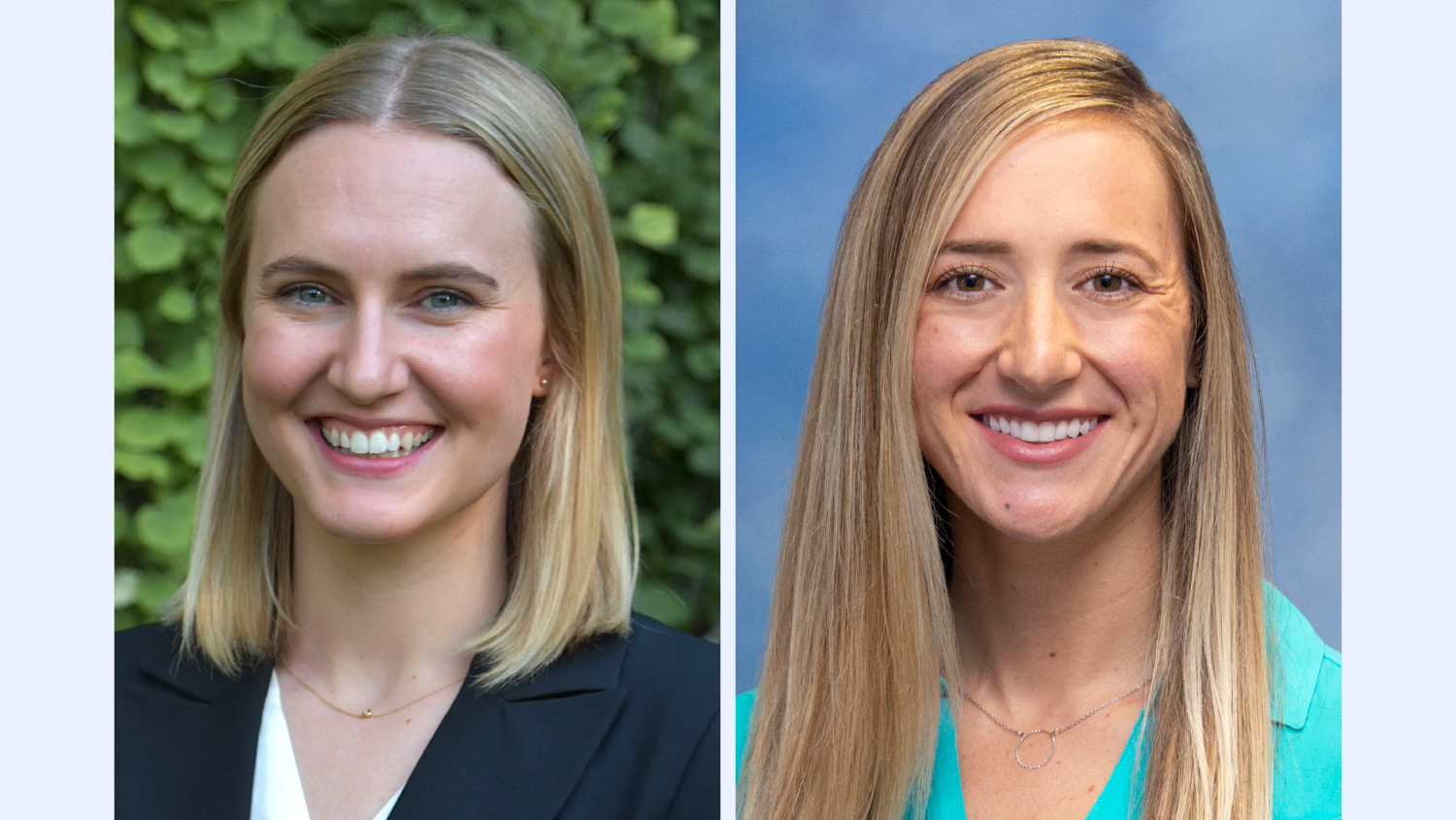 Madison Kieffer, MD (left), and Katelyn Tondo-Steele, DO