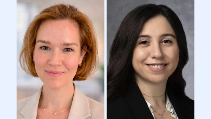 Abigail Zamorano, MD, MPHS (left), and Julie Sammouri, MD